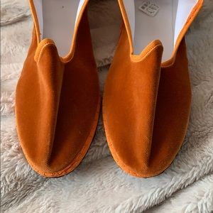 Velvet Italian slippers